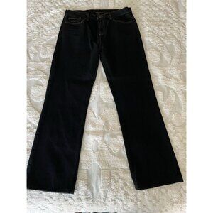 J. BRAND Regular Fit Straight Leg Men's Black Onyx Jeans Sz 36X32 USA